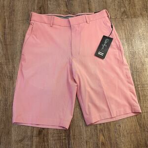 NWT Walter Hagen Men's Perfect 11 Pinstripe Short